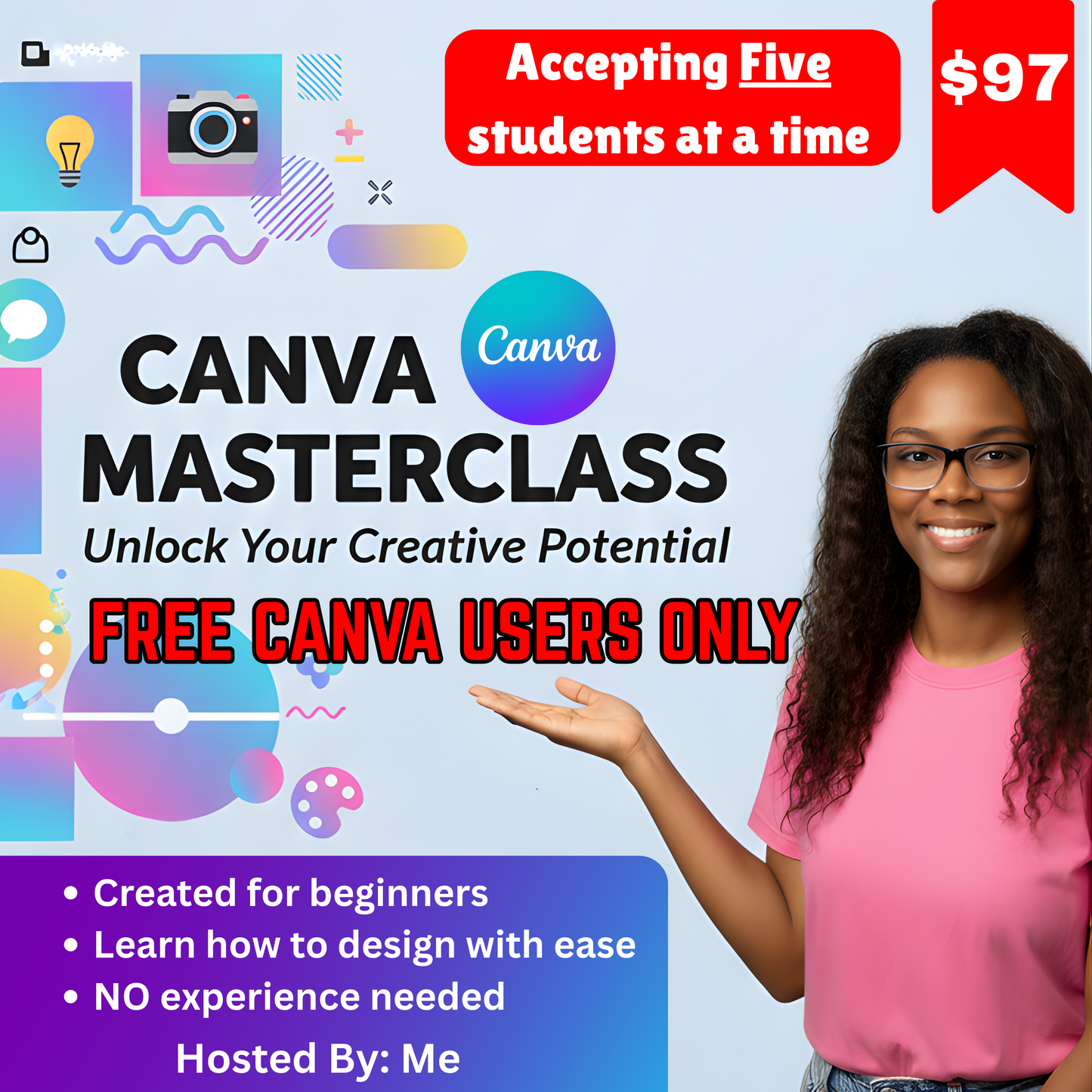 Canva Master Class- FOR FREE CANVA USERS ONLY