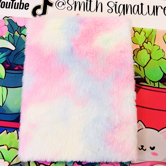 Kawaii Furry Cat Sticker Journal (Sketch Pad)