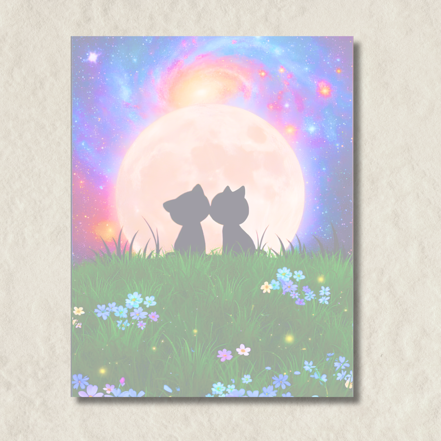 Two Souls, One Sky Notepad-Night Theme