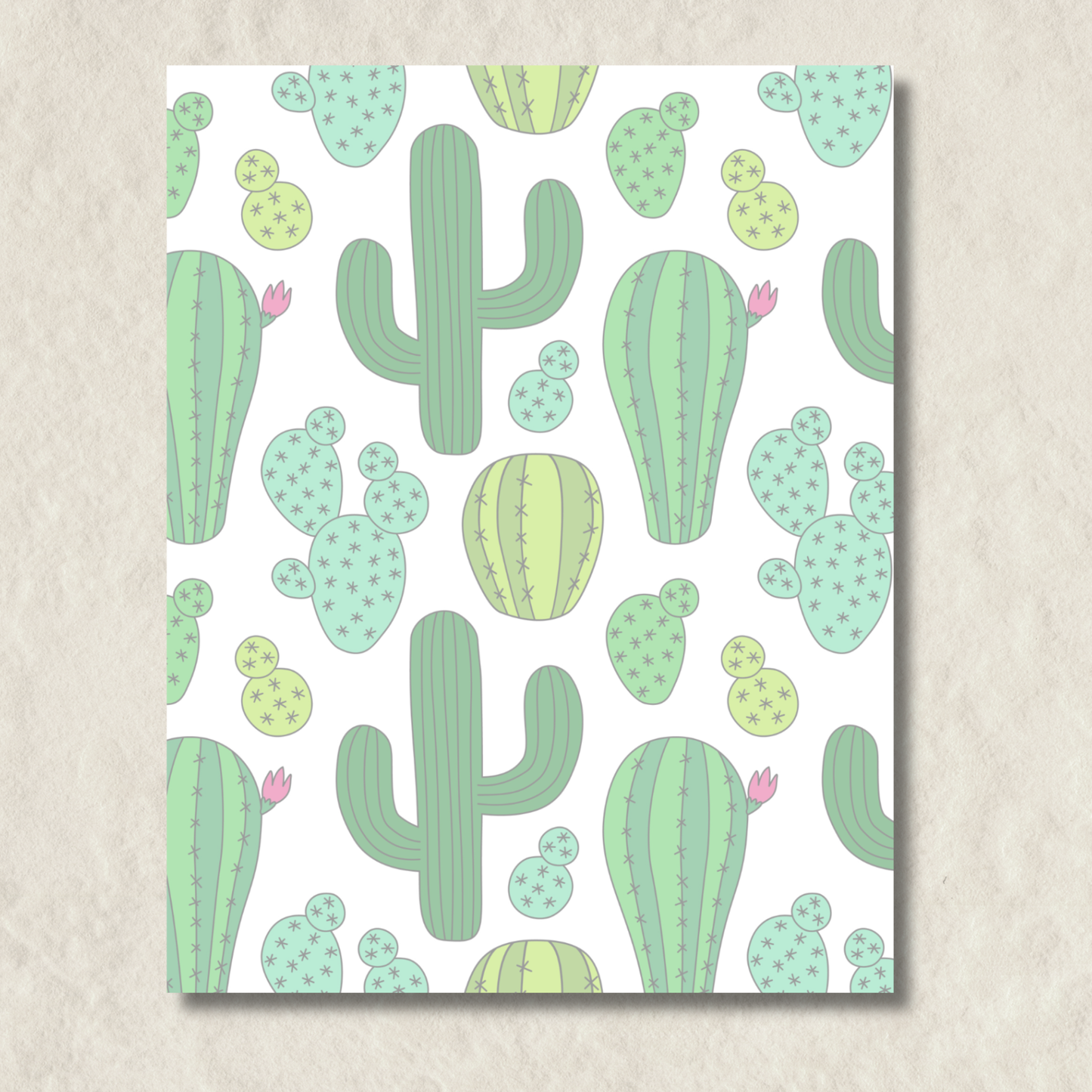 Cactus Notepad