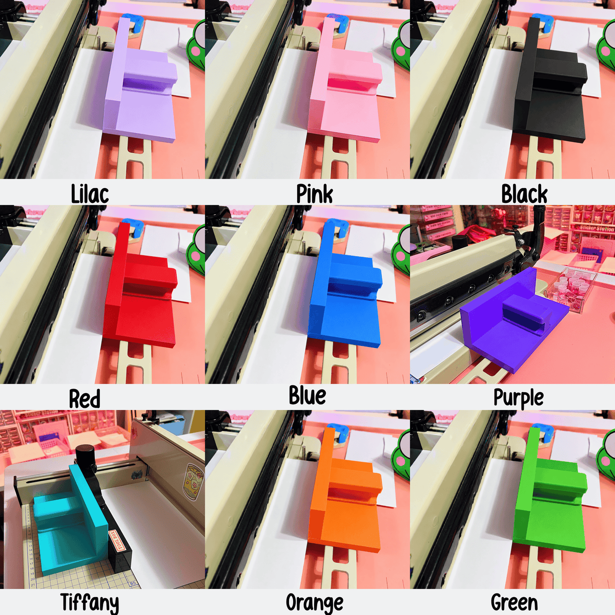 Guillotine/Paper Trimmer Cutting Alignment Guides- Full Bundle(Choose 2 colors)
