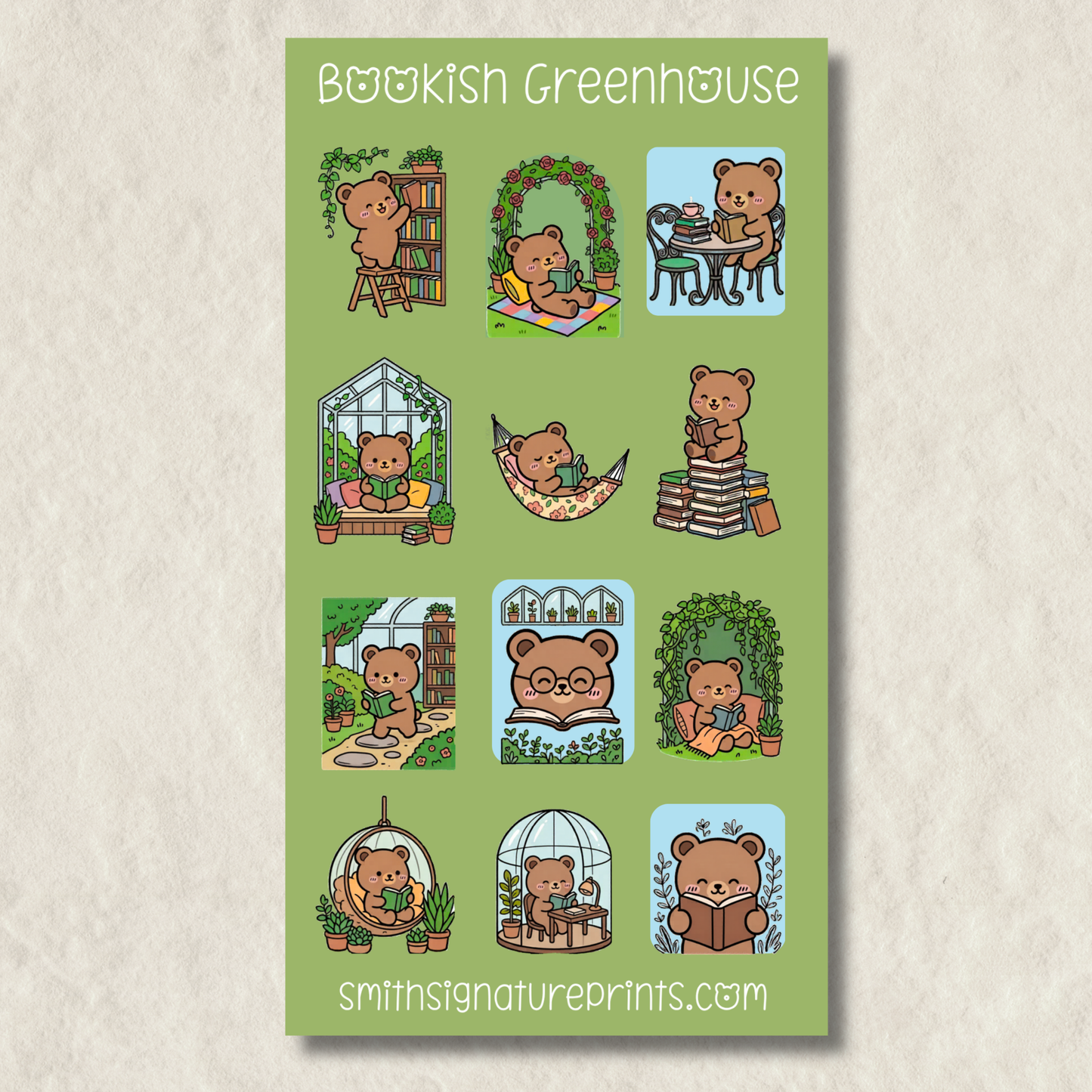 Bookish Green House #2