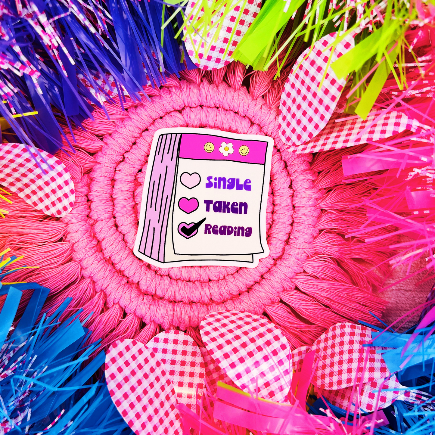 Single Taken Reading Sticker
