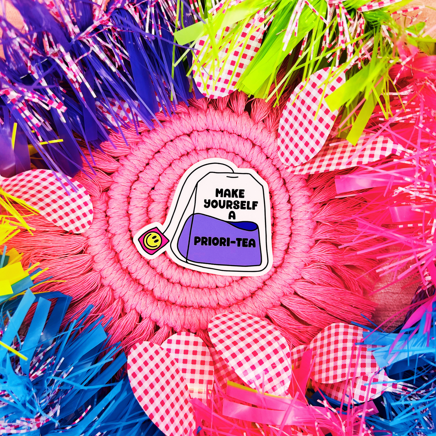 make Yourself A Priori-Tea Sticker