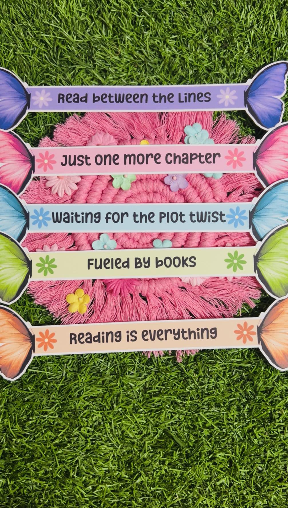 3D Butterfly Bookmarks