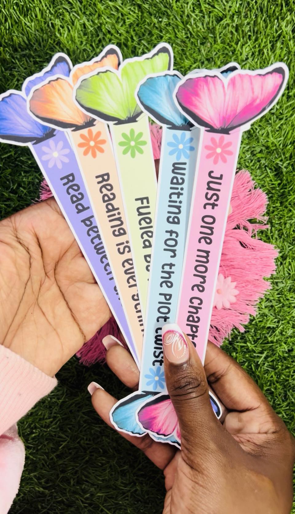 3D Butterfly Bookmarks
