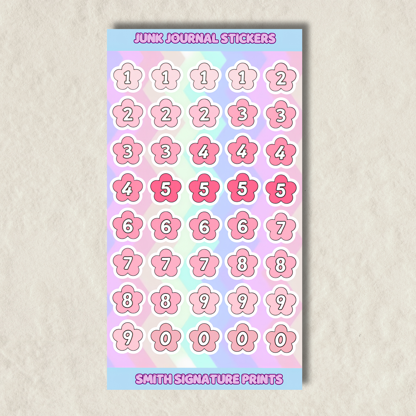 Junk Journal Sticker Sheet #5
