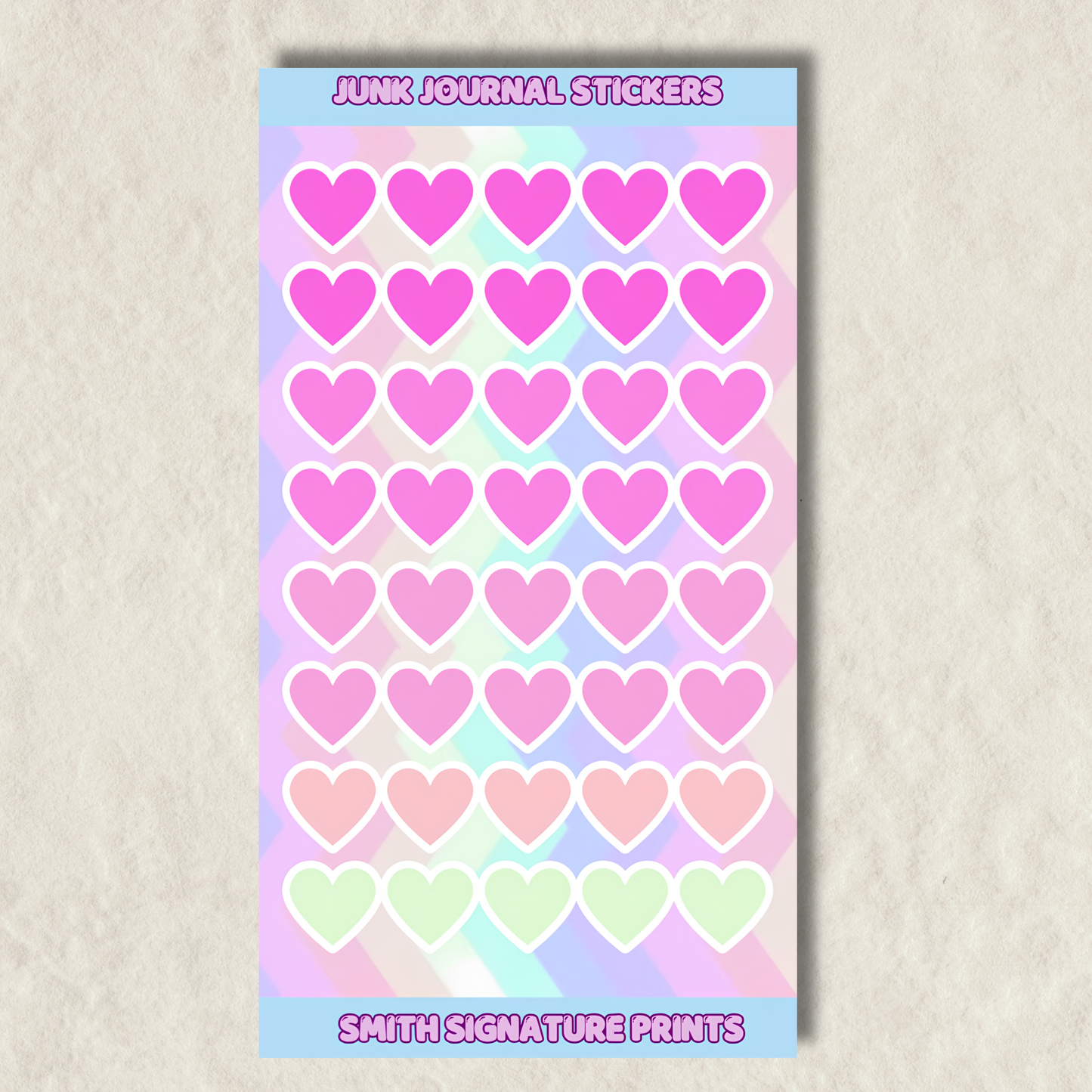 Junk Journal Sticker Sheet #18