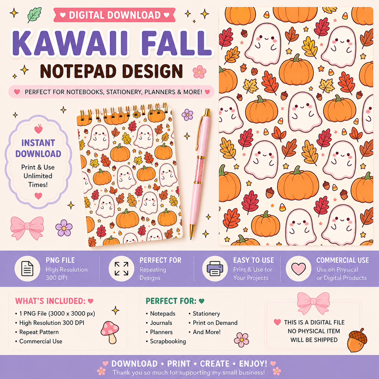 Fall Notepad Design #8