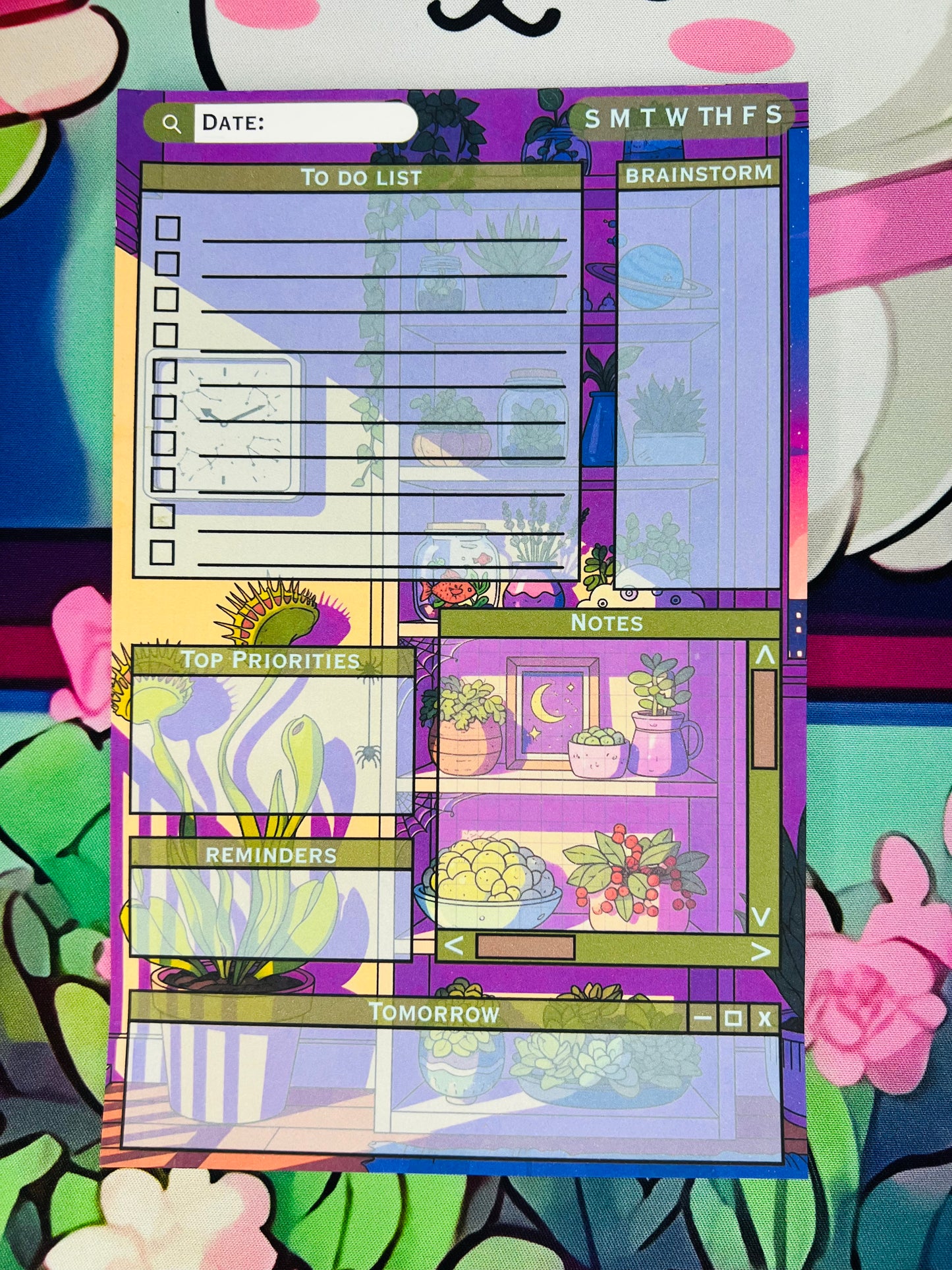 Window Garden Daily Planner