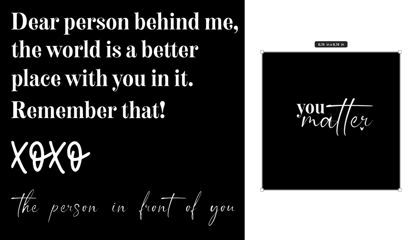 You Matter