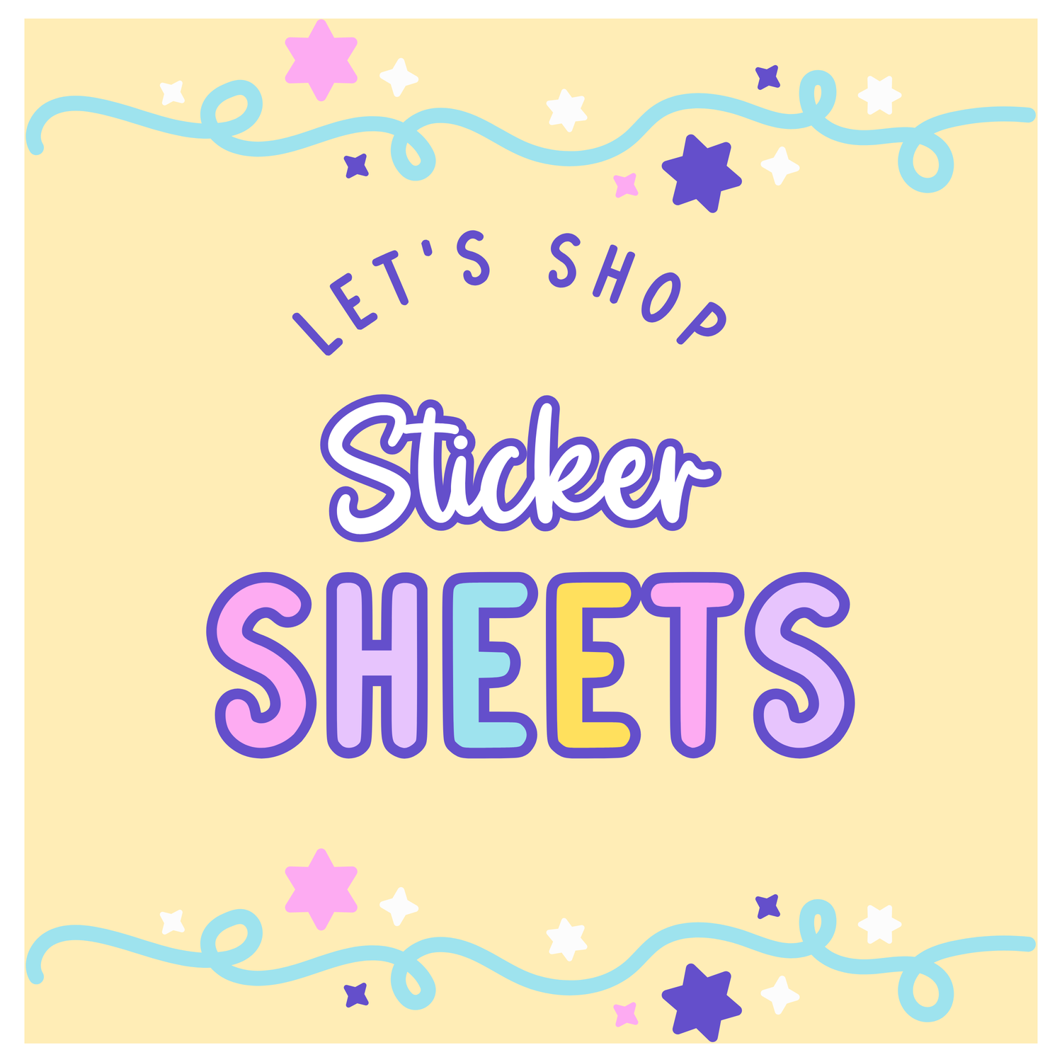 Summer Grab Bags Sticker Sheets