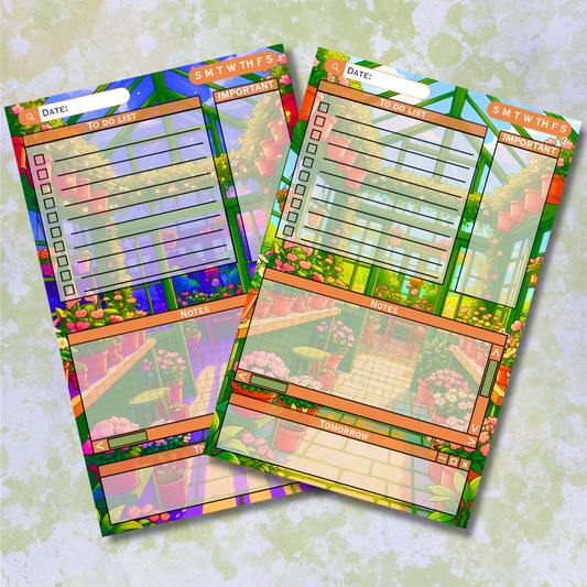 Peaceful Garden Daily Planner