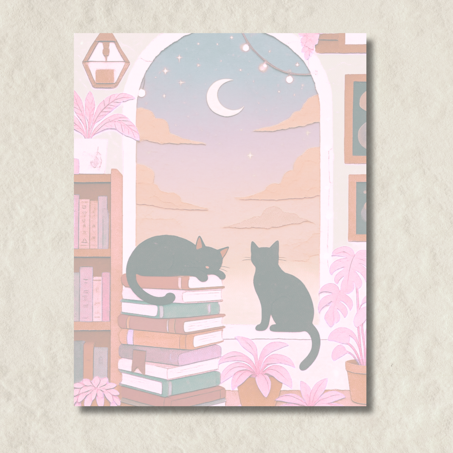 Whisker Wishes Notepad-Paper Theme