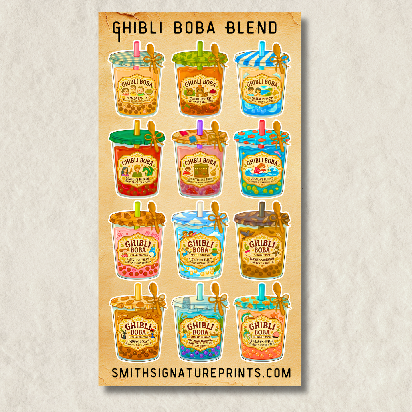 Ghibli Boba Blend #1