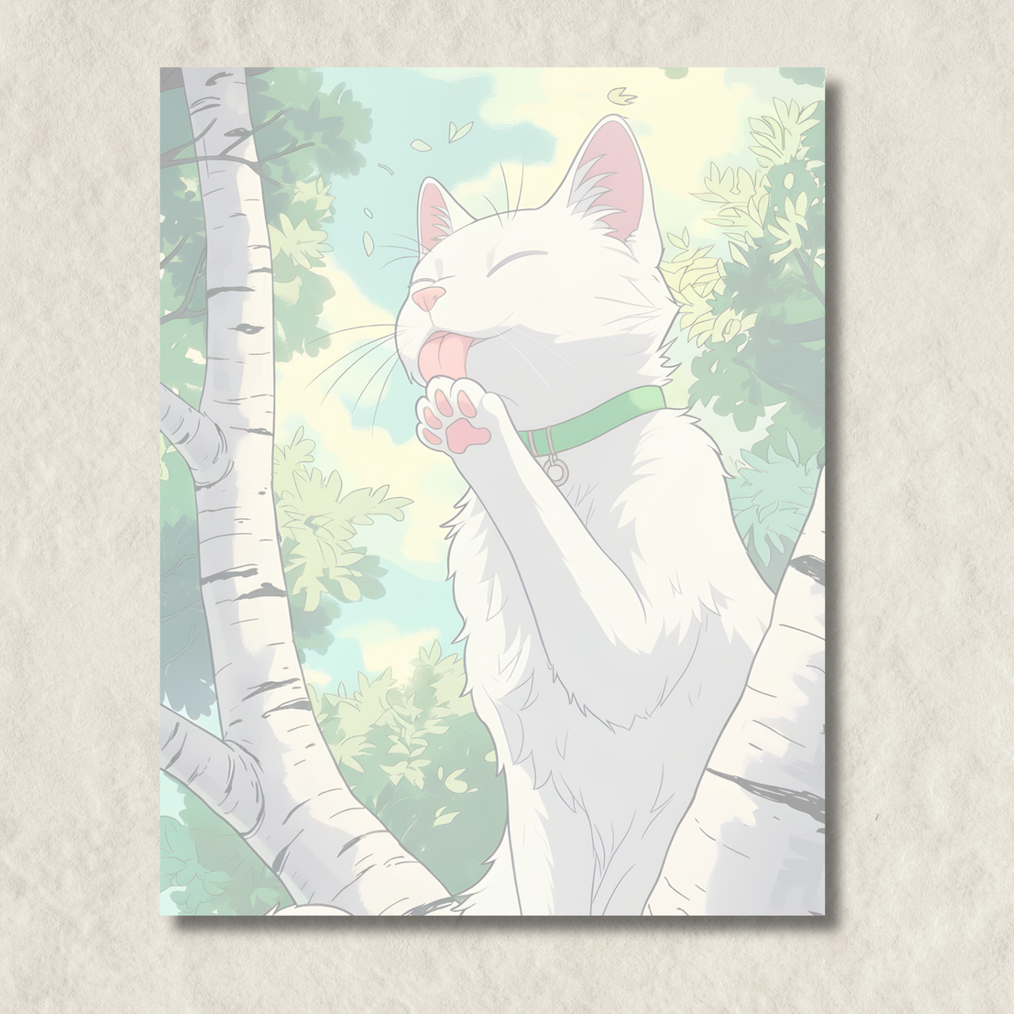 Paws In The Sky Notepad-Day Theme