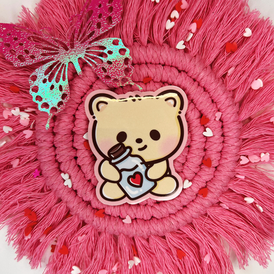 Lovebug Teddy Boo Sticker