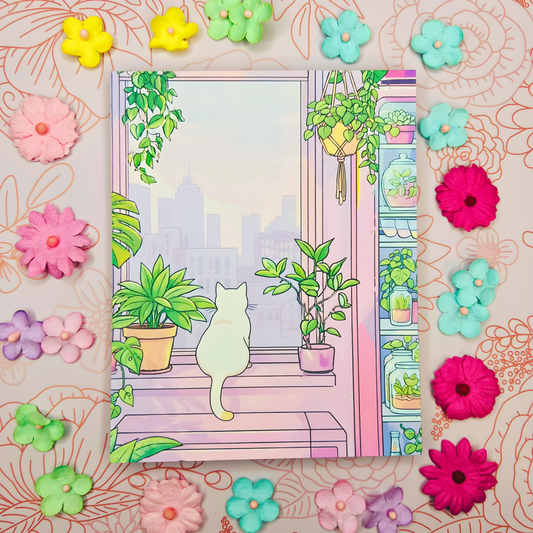 Green Whispers Notepad