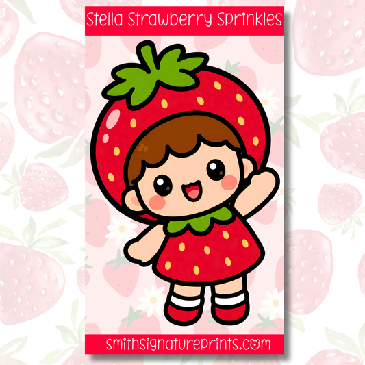 Strawberry Sticker Sheet SS036
