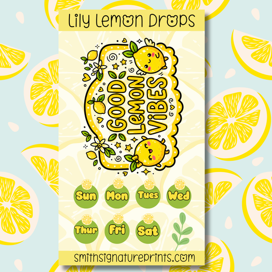 Lemon Sticker Sheet SS025