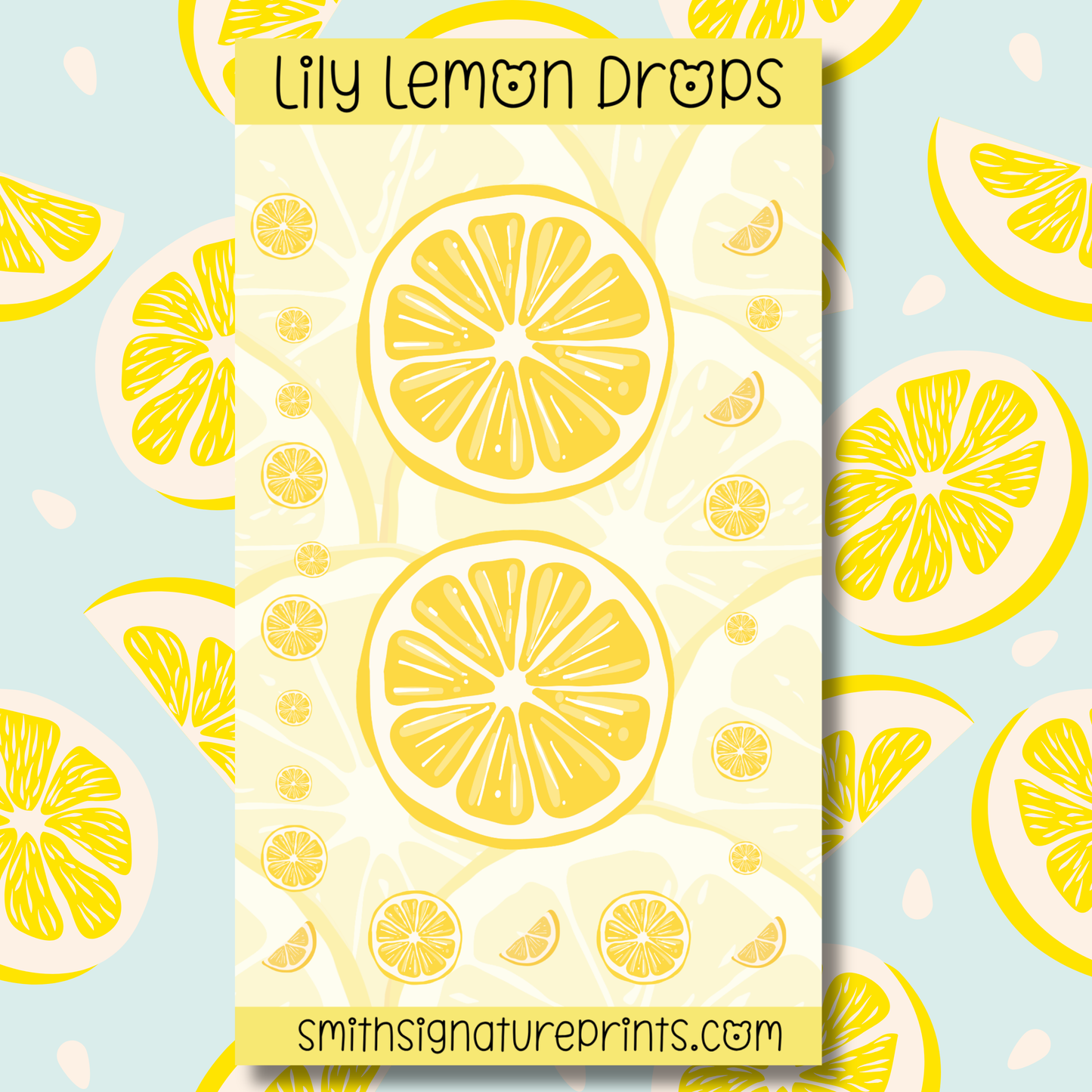 Lemon Sticker Sheet SS029