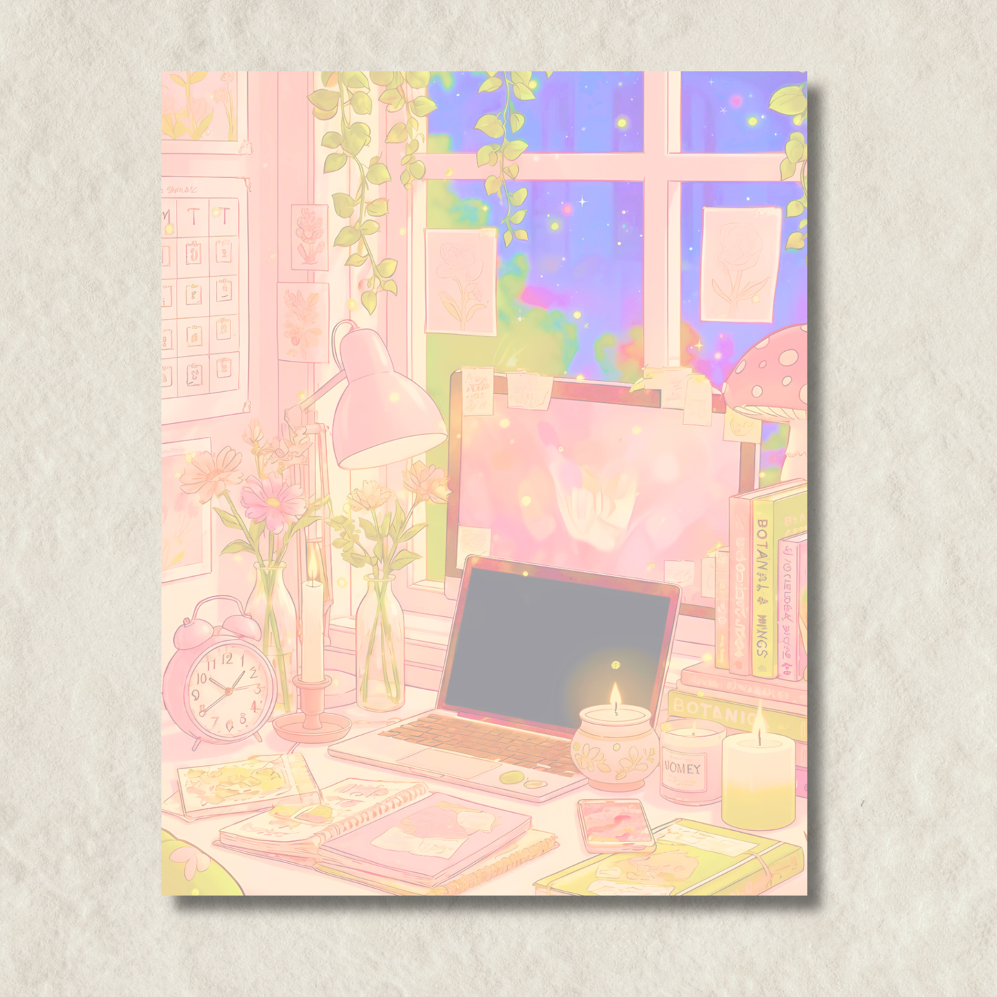 Cozy Day Notepad-Night Theme