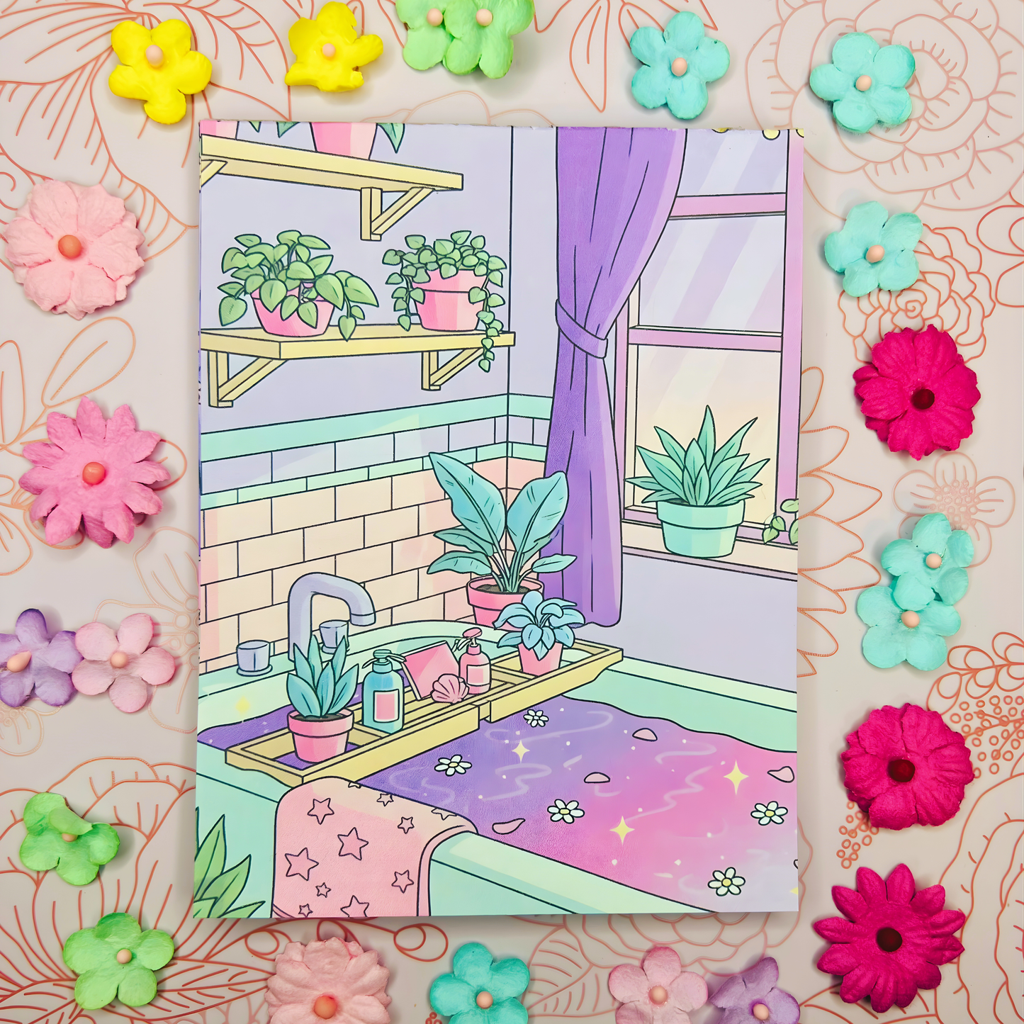 Bubble Bliss Notepad