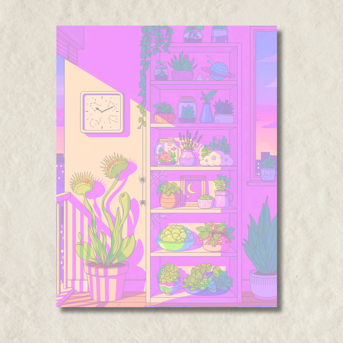 Window Garden Notepad-Night Theme
