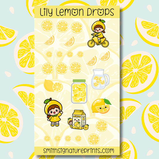 Lemon Sticker Sheet SS027