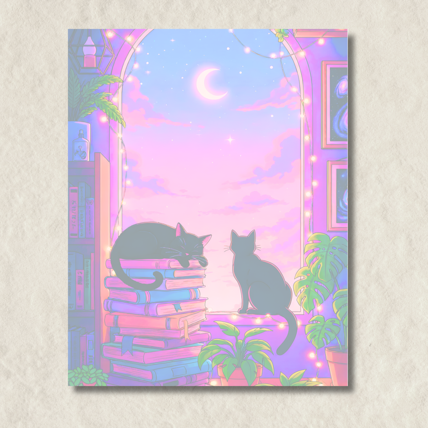 Whisker Wishes Notepad-Night Theme