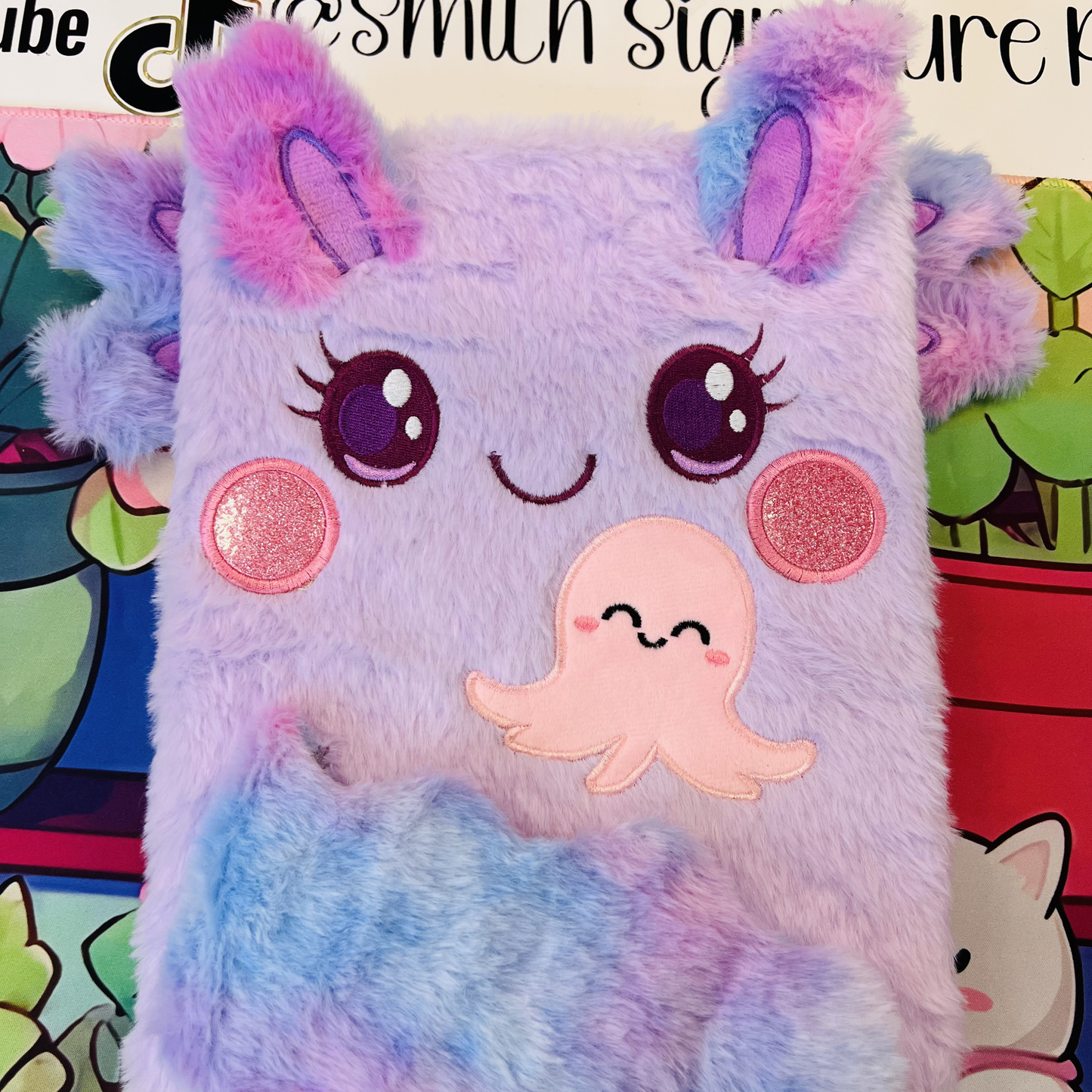 Kawaii Furry Sticker Journal (Sketch Pad)