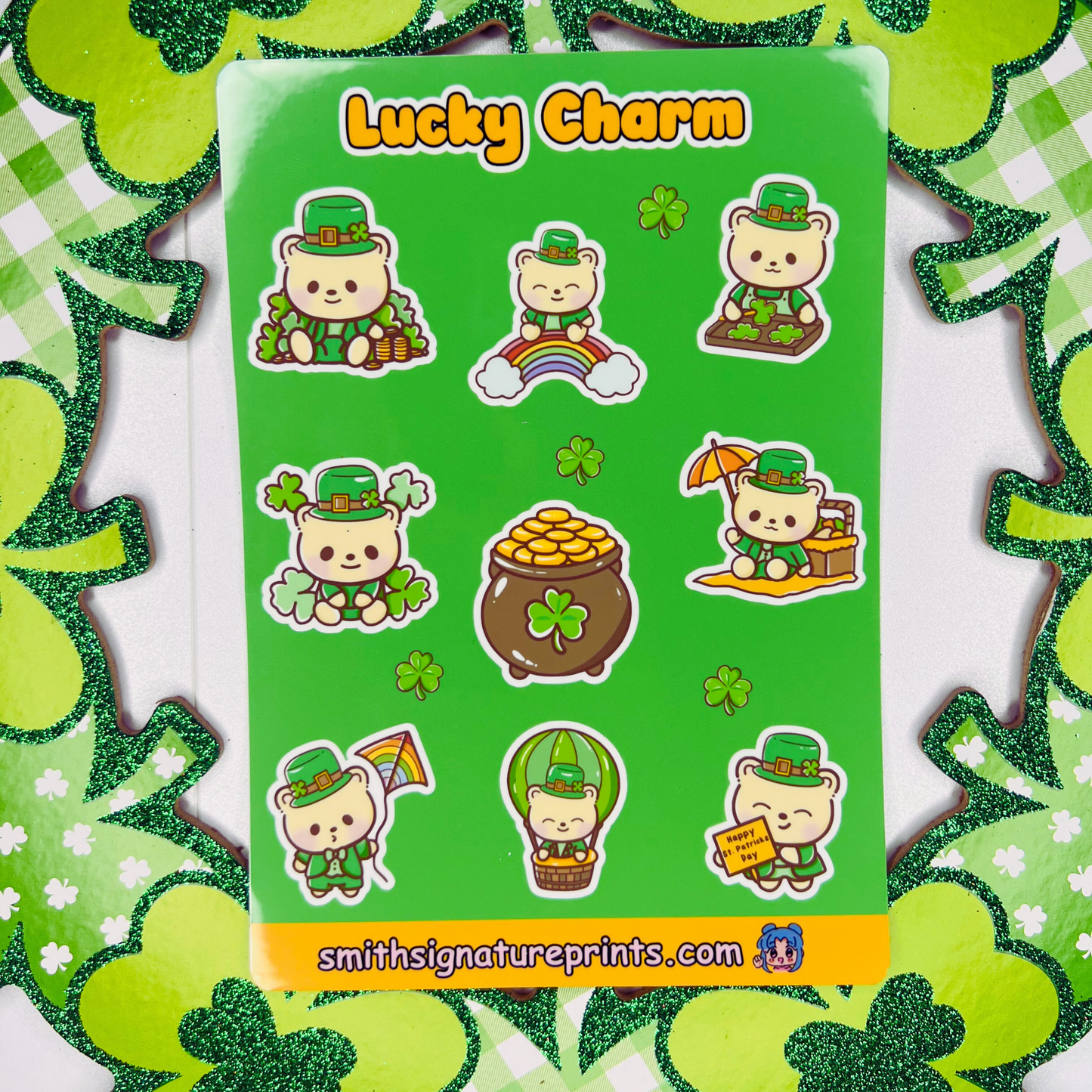 Lucky Charm Sticker Sheet