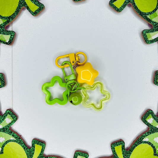 Luck Charm Kawaii Star Keychain