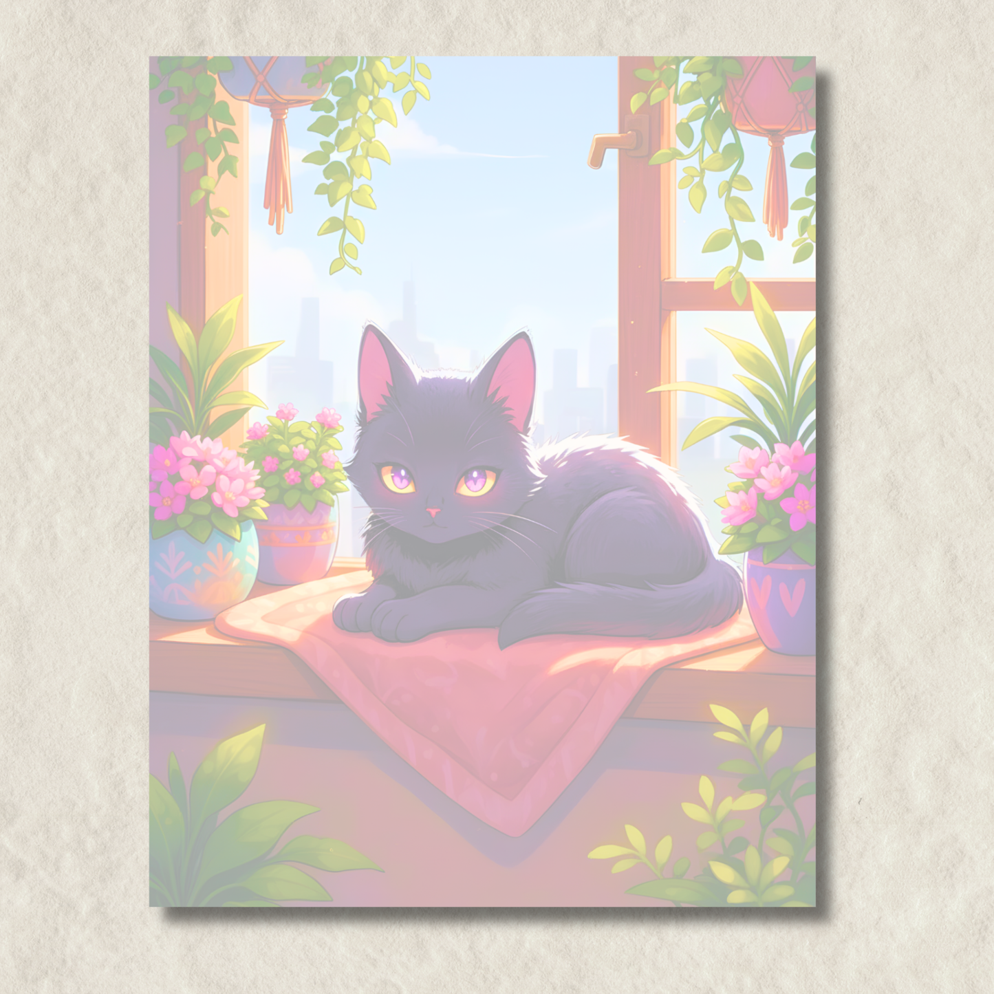 Sweet Paws Notepad-Day Theme