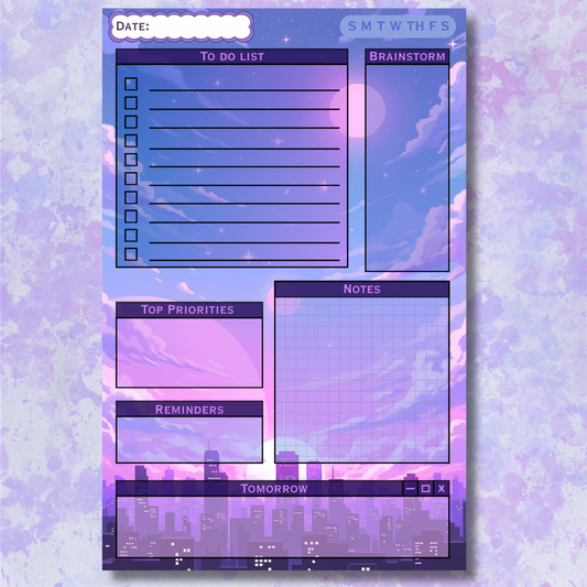 City Lights Daily Planner
