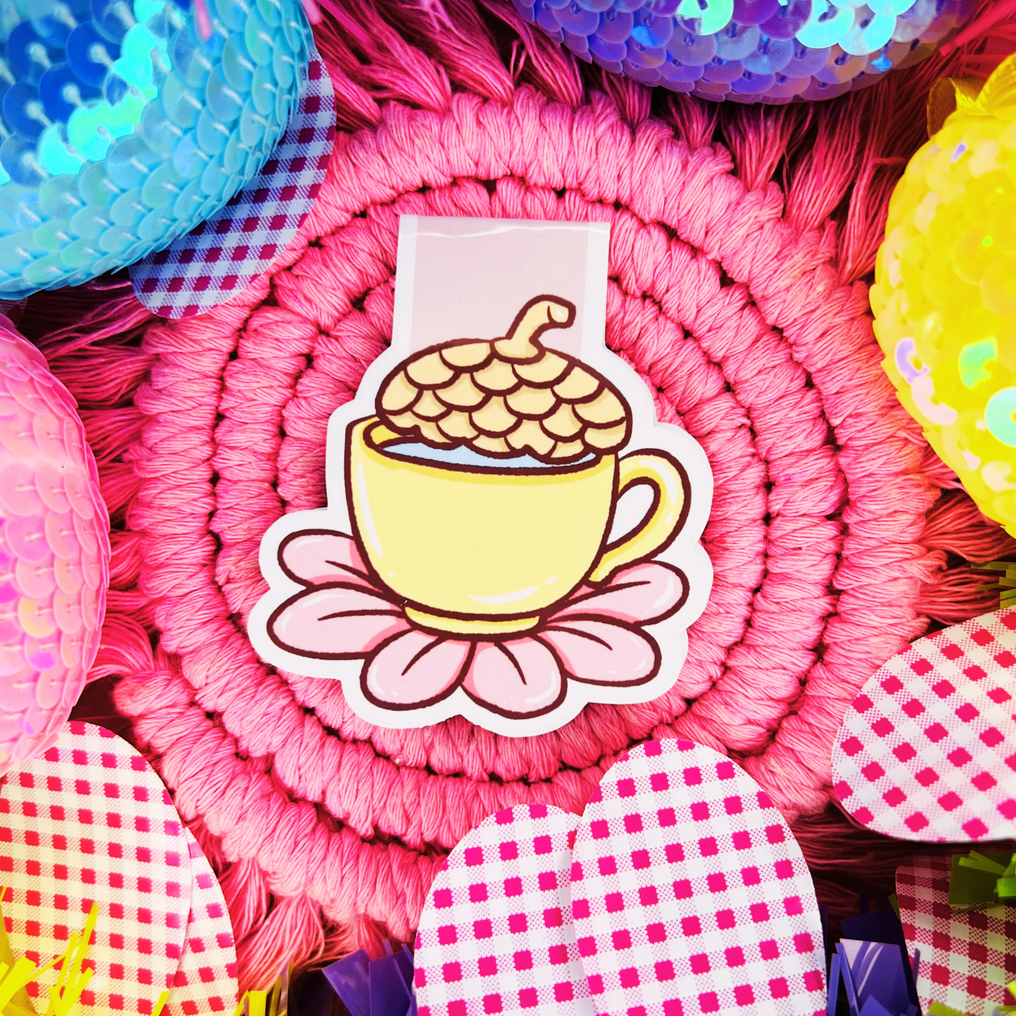 Pastel Meadow Pixies Magnetic Bookmark 001