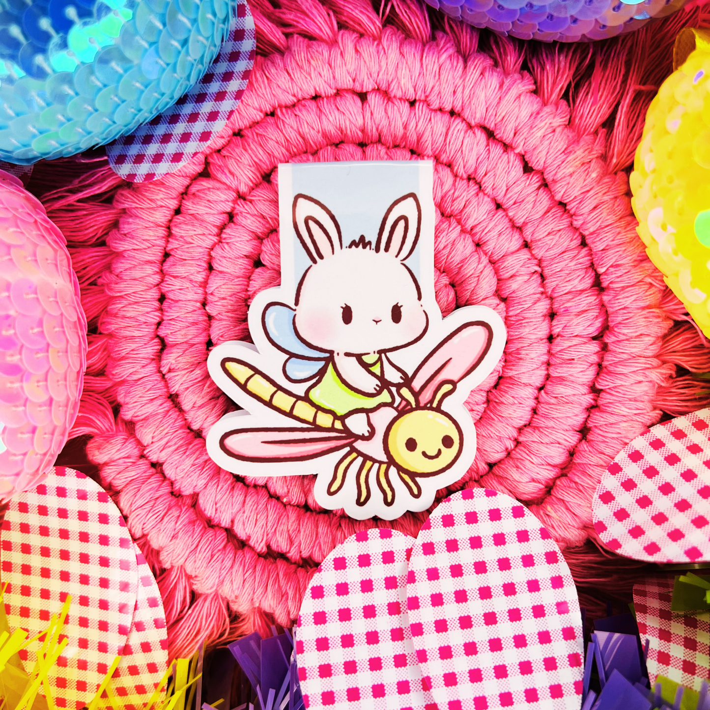 Pastel Meadow Pixies Bookmark 005