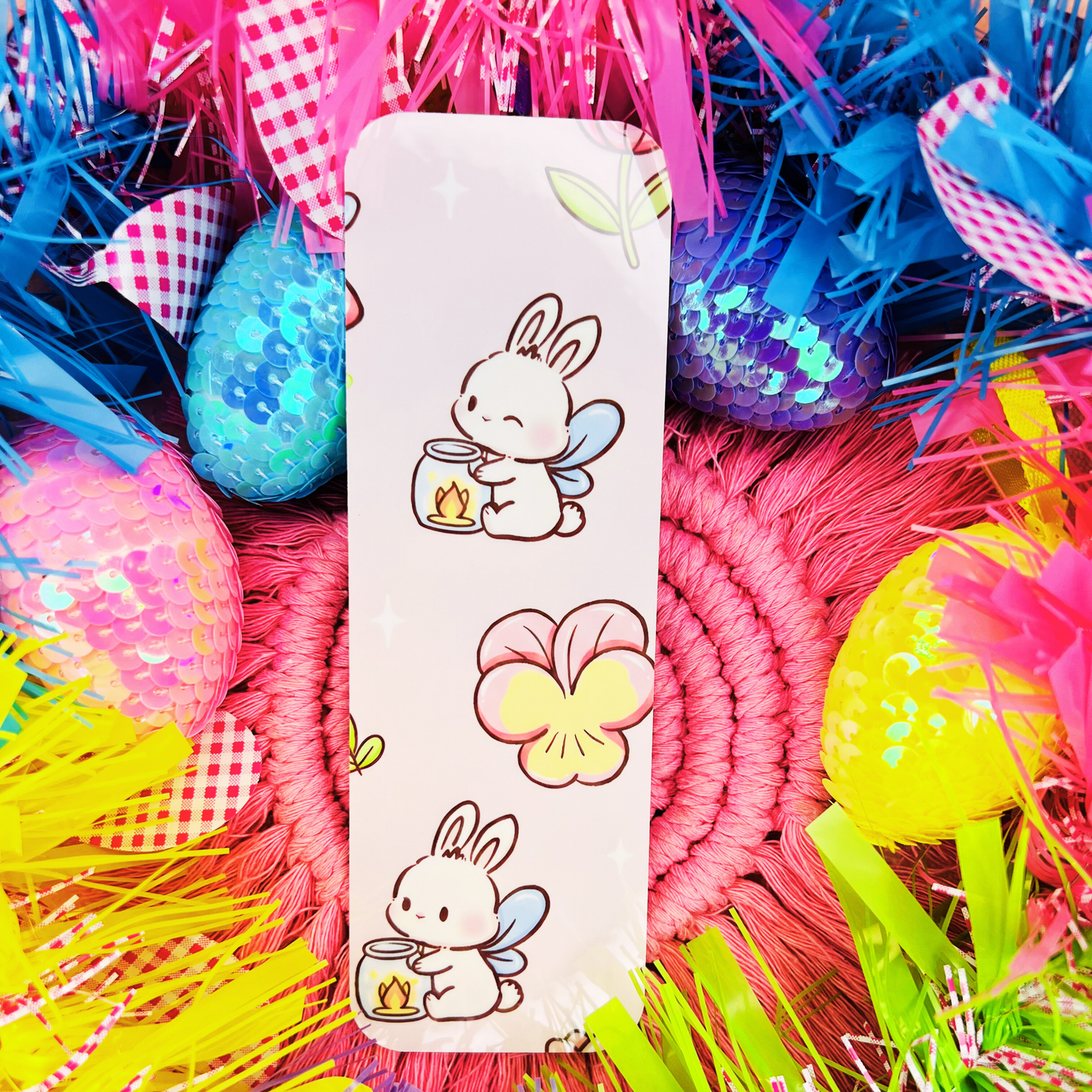 Pastel Meadow Pixies Bookmark
