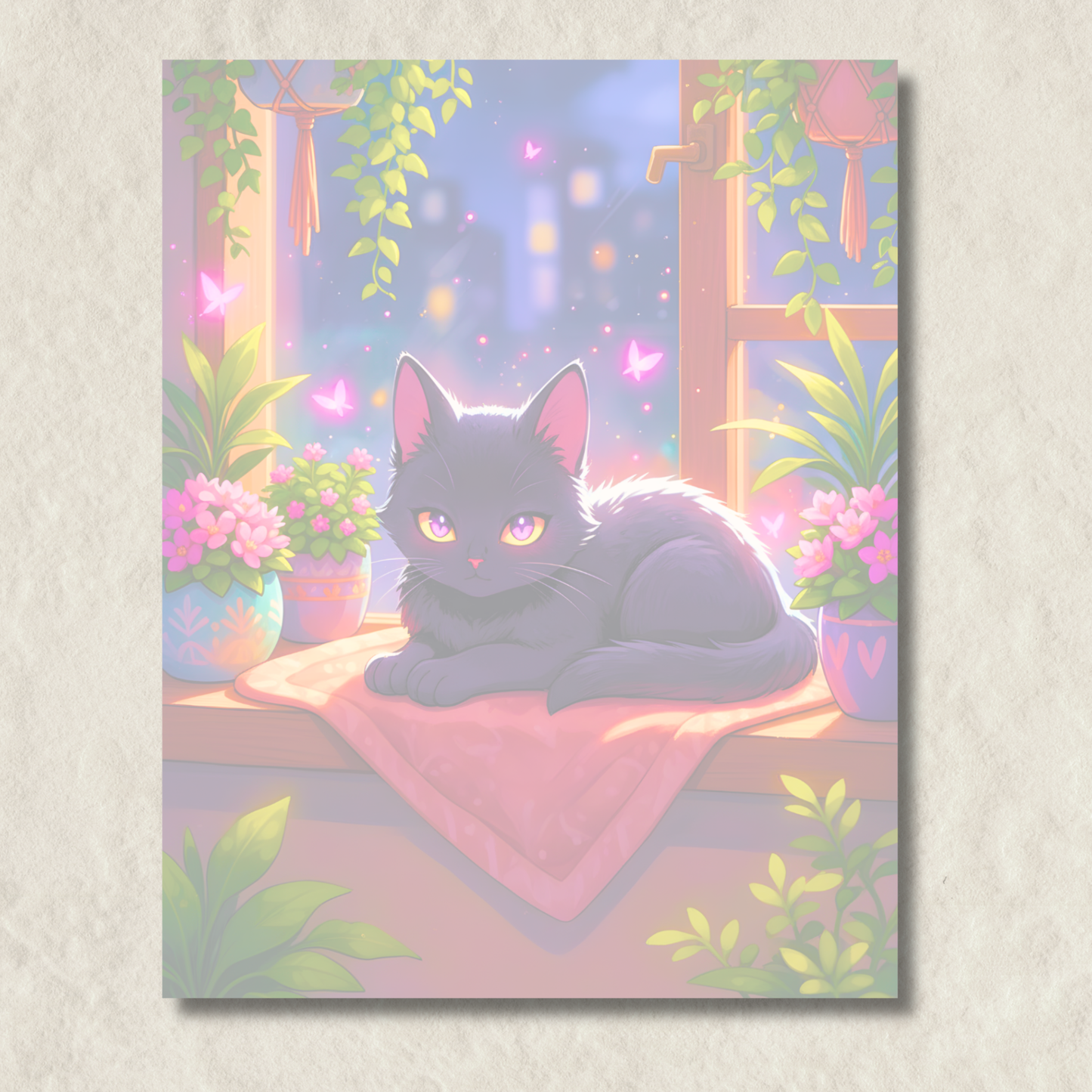 Sweet Paws Notepad-Night Theme