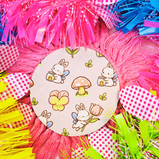 Pastel Meadow Pixies Coaster