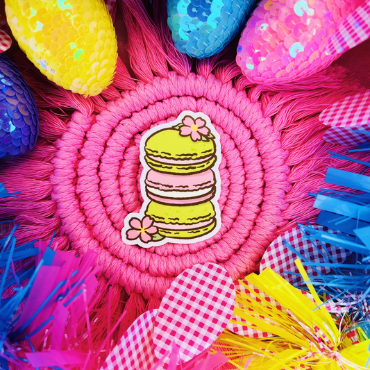 Matcha & Petals Sticker 001