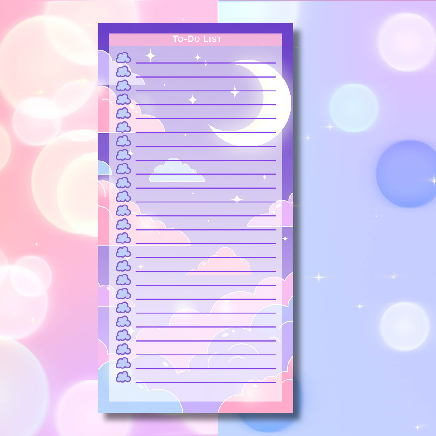 Moon in the sky To-Do List