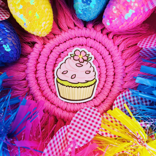 Matcha & Petals Sticker 005