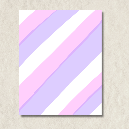 Striped Notepad