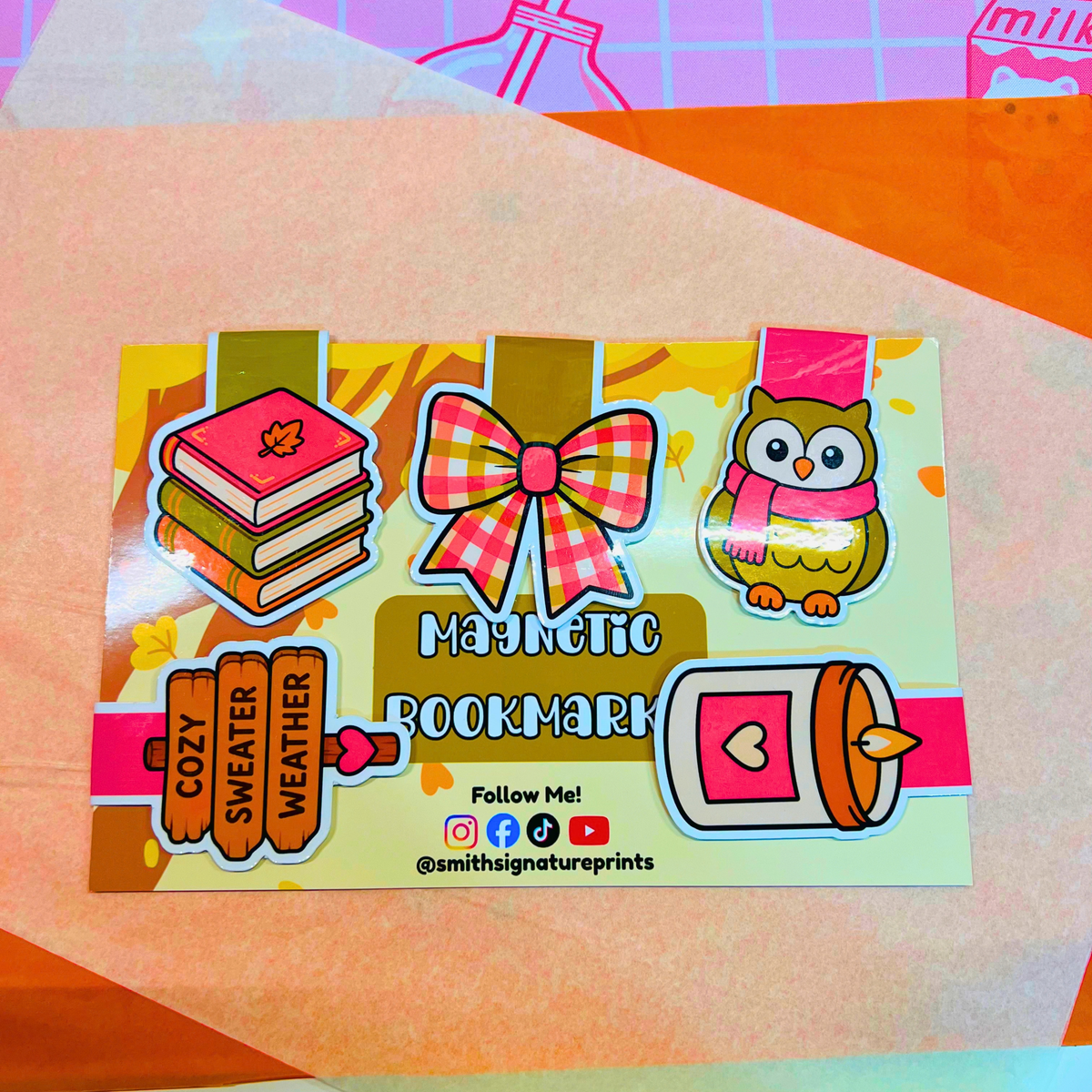 Fall Stationery Kawaii Box
