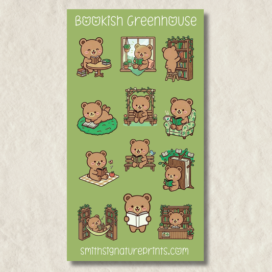 Bookish Green House #3