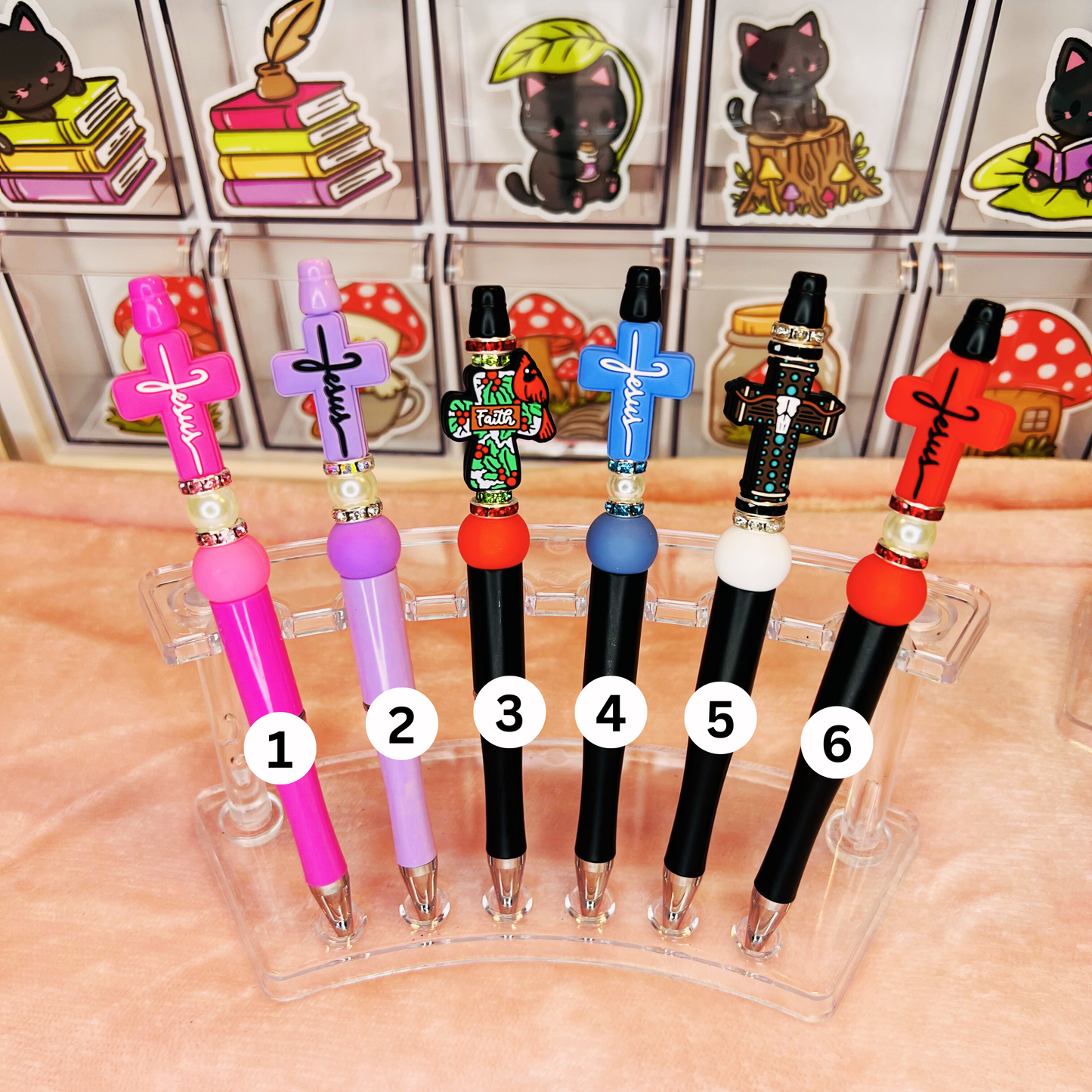 Jesus Beaded Pens