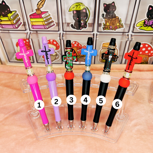 Jesus Beaded Pens