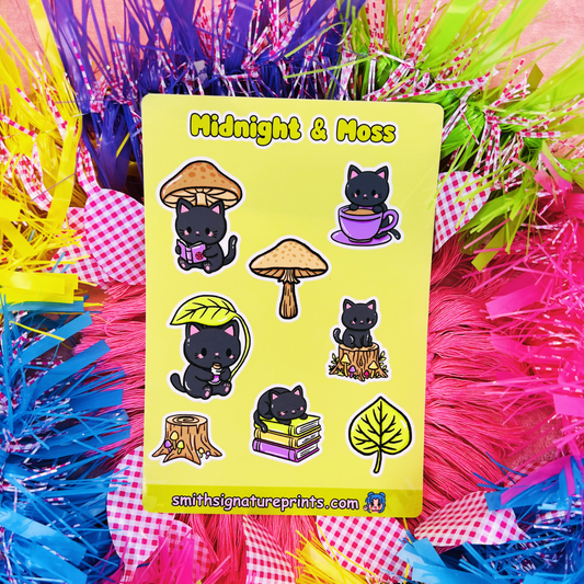 Midnight Moss Sticker Sheet