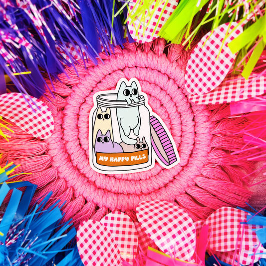 My Happy Place Sticker